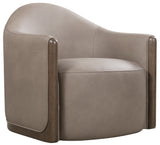 Cora Swivel Chair Gray / Brown - Dark Gray by Hooker Furniture - View 1