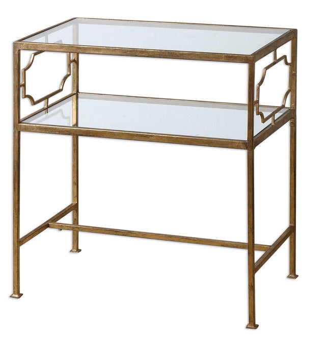 Genell Side Table - Gold by Uttermost - View 1