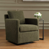 Tisdell Swivel/Glider Kale - Dark Green by Uttermost - View 3
