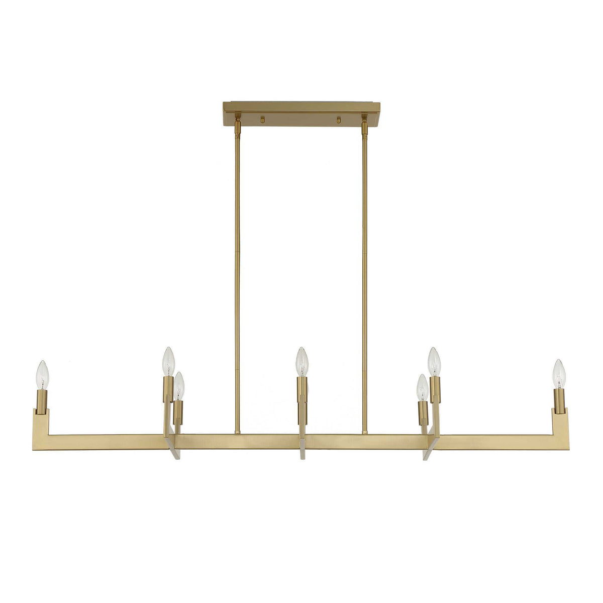 Cordoba 8 Light Linear Chandelier - Gold by Uttermost - View 8