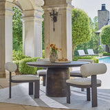 Madrone Outdoor Dining Table - Bronze by Uttermost - View 2
