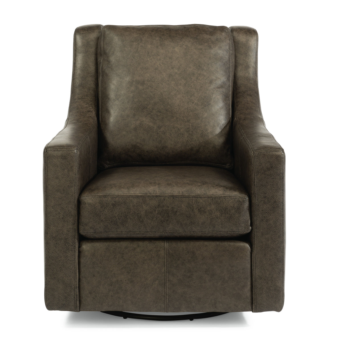 Murph Leather Stationary Swivel Chair | Flexsteel