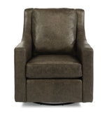 Murph Leather Stationary Swivel Chair | Flexsteel