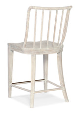 Serenity Bermuda Counter Chair - Beige by Hooker Furniture - View 3