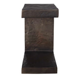 Obra Outdoor Side Table - Bronze by Uttermost - View 3