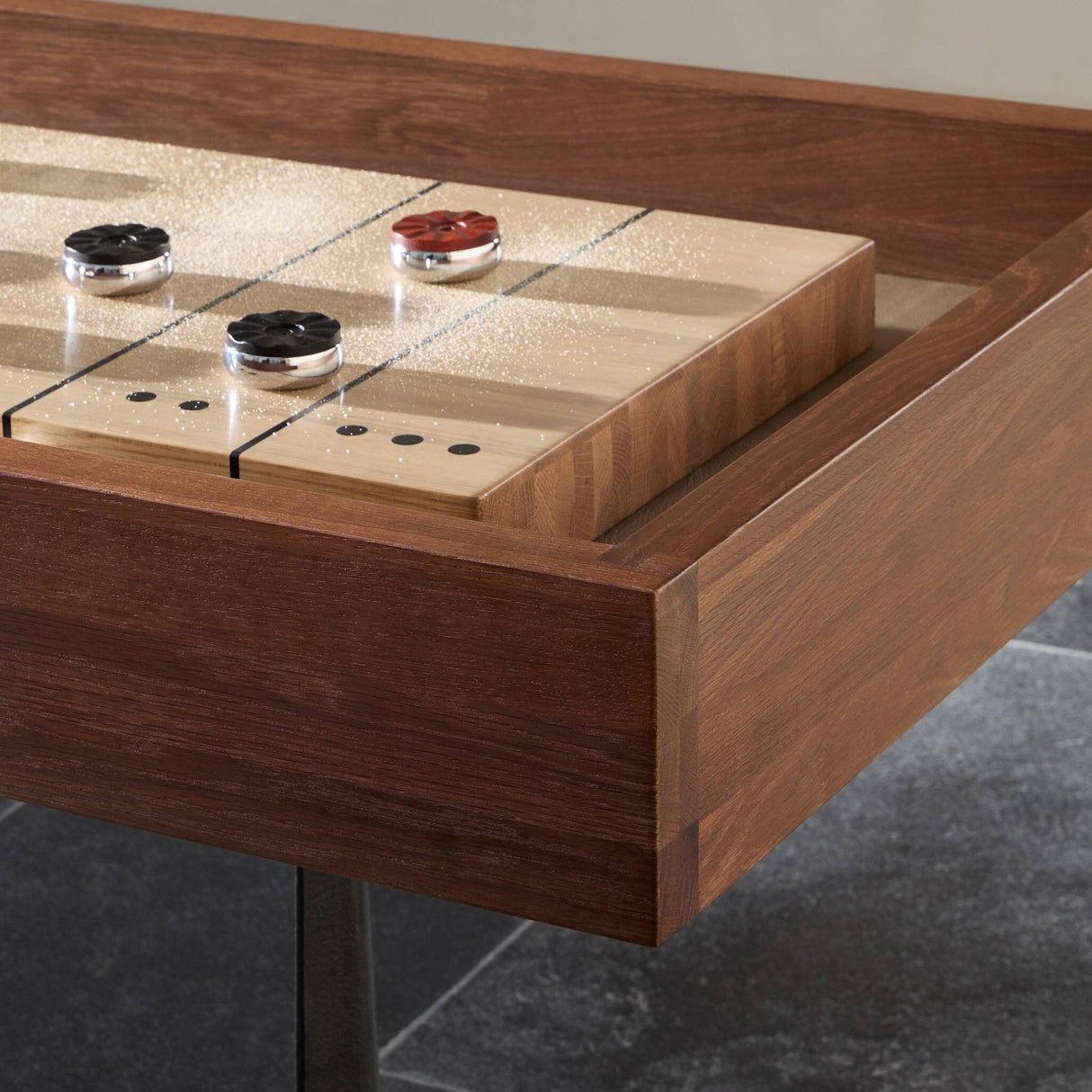 District Eight Large Shuffleboard Table - Multiple Finishes | Four Hands Furniture