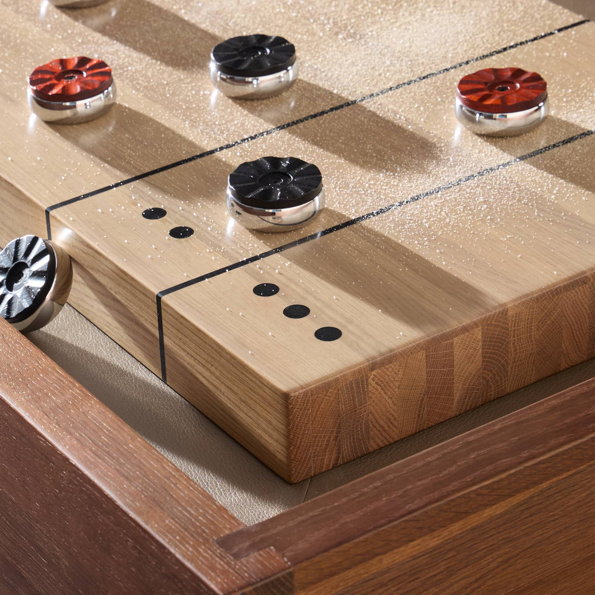 District Eight Large Shuffleboard Table - Multiple Finishes | Four Hands Furniture