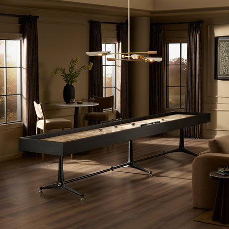 District Eight Large Shuffleboard Table - Multiple Finishes | Four Hands Furniture