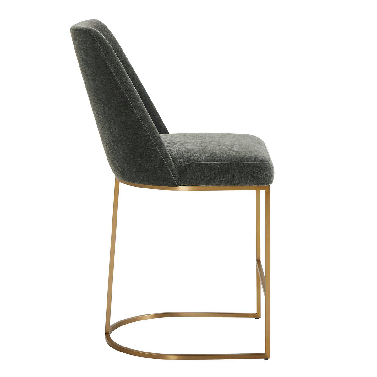 Hanni Counter Stool Charcoal - Dark Gray by Uttermost - View 4