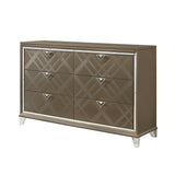 Acme - Skylar Dresser 25325 Dark Champagne Finish