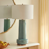 Claudin Table Lamp - Blue by Uttermost - View 4