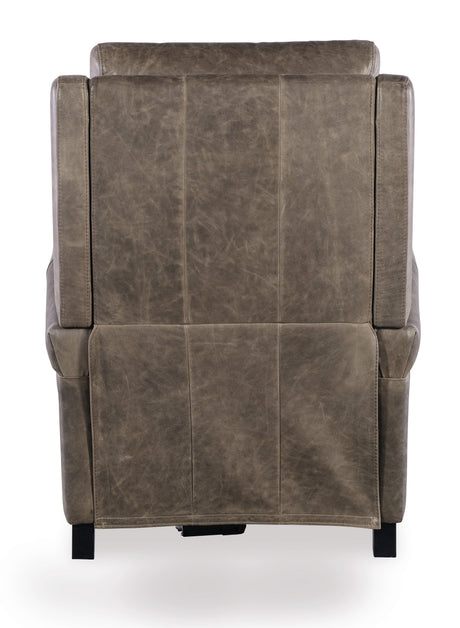 Hurley Power Recliner With Power Headrest - Dark Gray by Hooker Furniture - View 2