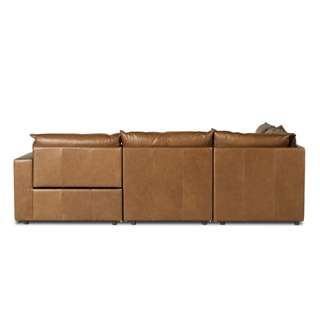 Kosa Power Recliner 5Pc Sectional - Sonoma Chestnut | Four Hands