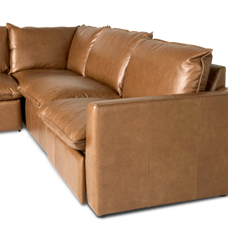 Kosa Power Recliner 5Pc Sectional - Sonoma Chestnut | Four Hands