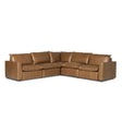 Kosa Power Recliner 5Pc Sectional - Sonoma Chestnut | Four Hands