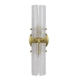 Mistie 2 Light Glass Sconce - Bronze by Uttermost - View 4