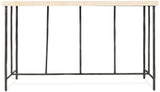 Driftwood Writing Desk Beige / Gray - Beige / Dark Gray by Hooker Furniture - View 2