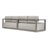 Remsen Outdoor Large Sofa - Gray by Uttermost - View 5