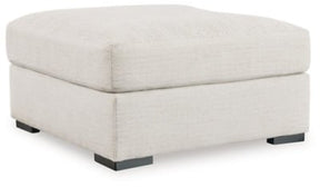 Ashley Stone Accomplished Oversized Accent Ottoman - Chenille | Home Elegance USA