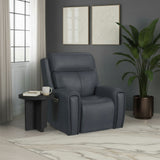 Warren Power Recliner With Power Headrest & Lumbar - Black | Flexsteel