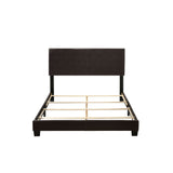 Acme - Lien Queen Bed 25750Q Espresso Synthetic Leather