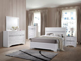 Acme - Naima Twin Bed 25760T White Finish