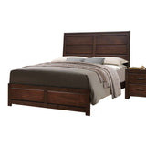 Acme - Oberreit EK Bed 25787EK Walnut Finish