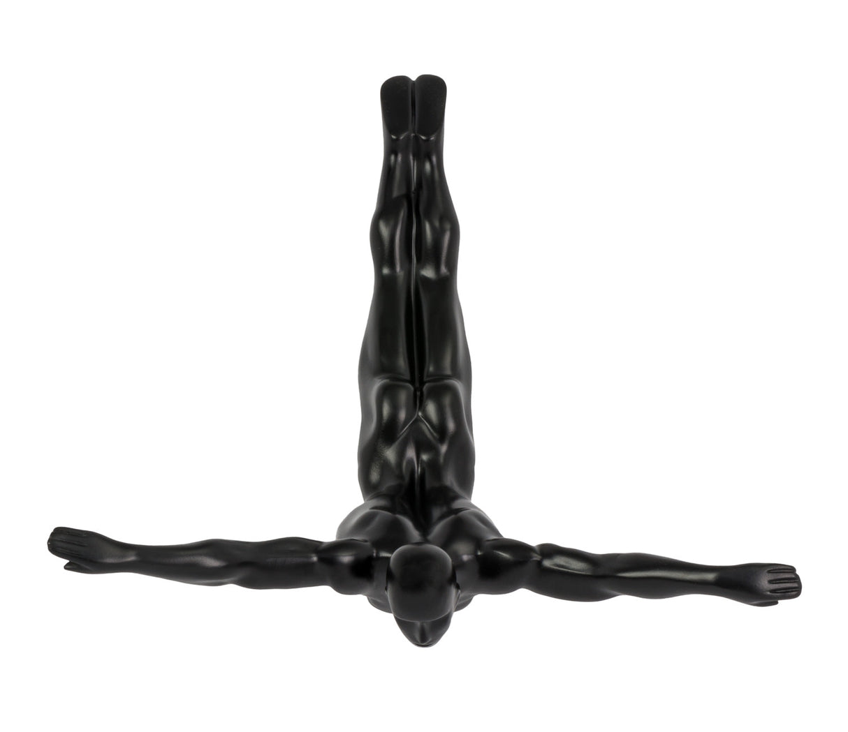 Diver 22" Wall Decor Sculpture //  Matte Black  | Finesse