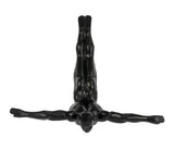 Diver 22" Wall Decor Sculpture //  Matte Black  | Finesse