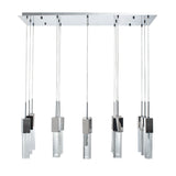 Rectangular Crystal Chandelier // 15 Light  | Finesse -  Home Elegance USA