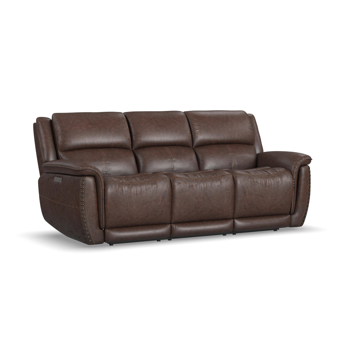 Beau Power Reclining Sofa With Power Headrests - Sable | Flexsteel