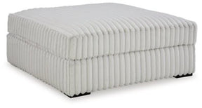 Ashley Alloy Stupendous Oversized Accent Ottoman - Velvet | Home Elegance USA