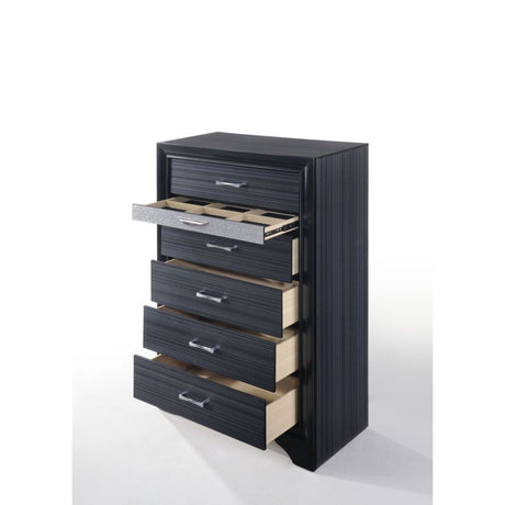 Acme - Naima Chest 25906 Black Finish