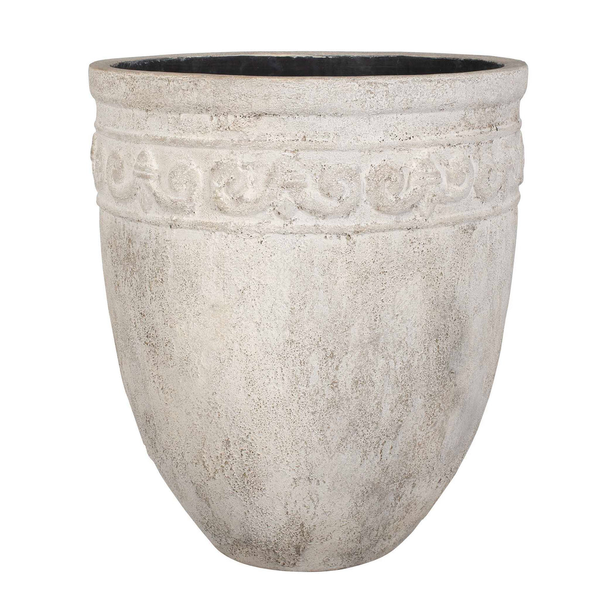 Timeless Terrace Outdoor Planter - White by Uttermost - View 3