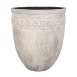 Timeless Terrace Outdoor Planter - White by Uttermost - View 3