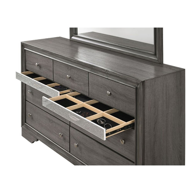 Acme - Naima Dresser 25975 Gray Finish