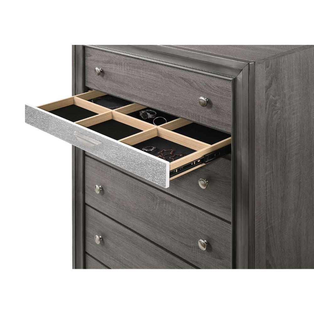 Acme - Naima Chest 25976 Gray Finish