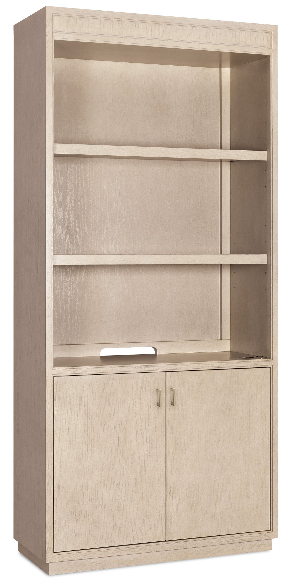 Bookcase Polished Limestone - Beige by Hooker Furniture - View 1