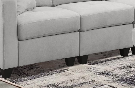 Sectional Sofa, LIGHTGREY - sold by Home Elegance USA