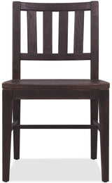 Driftwood Splatback Side Chair (Set of 2) Burnt Timber - Black by Hooker Furniture - View 4