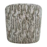 Mari Boucle Swivel Chair - Green / White by Uttermost - View 8