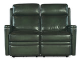 Hamilton Power Loveseat With Power Headrest - Dark Green by Hooker Furniture - View 6