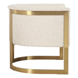 Bellina Plush Barrel Chair - Gold by Uttermost - View 5