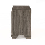 Acme - Lyndon Nightstand 26023 Weathered Gray Grain Finish