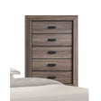 Acme - Lyndon Chest 26026 Weathered Gray Grain Finish