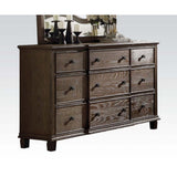 Baudouin Dresser 26115 Weathered Oak Finish | Acme - 26115 - Home Elegance USA - 1