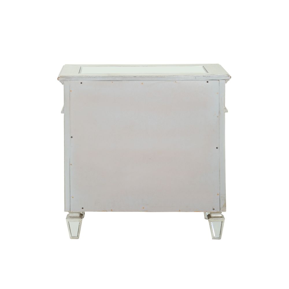 Acme - Varian Nightstand 26153 Mirrored