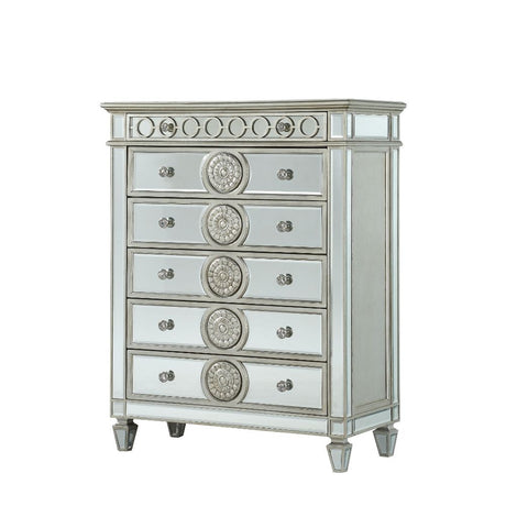 Acme - Varian Chest 26156 Mirrored