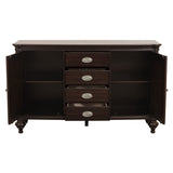 Marston Dining Sideboard | Dark Cherry Finish | Homelegance - sold by Home Elegance USA