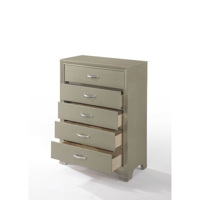 Acme - Carine Chest 26246 Champagne Finish